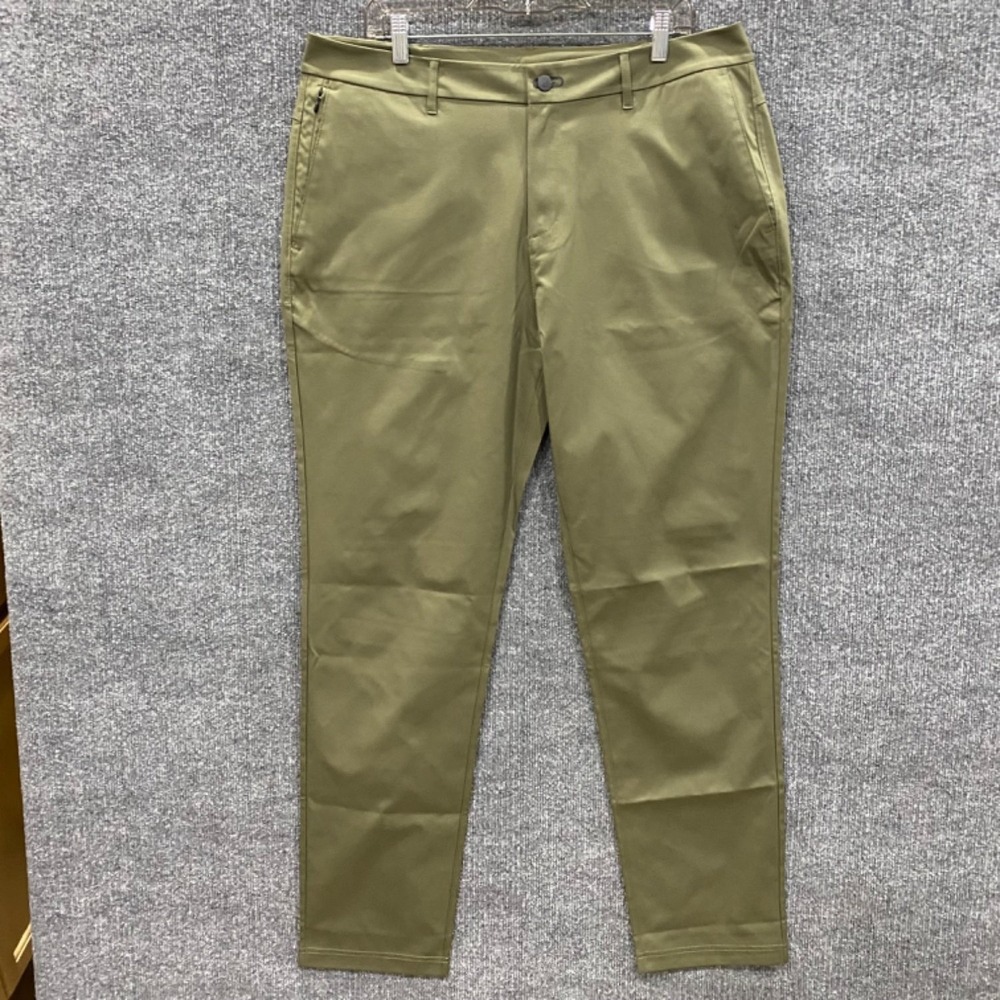 Public Rec VIP Chinos Mens 36x34 Field Green WKDYCHGR3634 Stretch Pants NWT